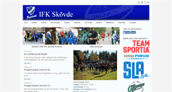 Desktop Screenshot of ifkskovde.net