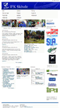 Mobile Screenshot of ifkskovde.net