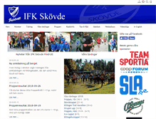 Tablet Screenshot of ifkskovde.net